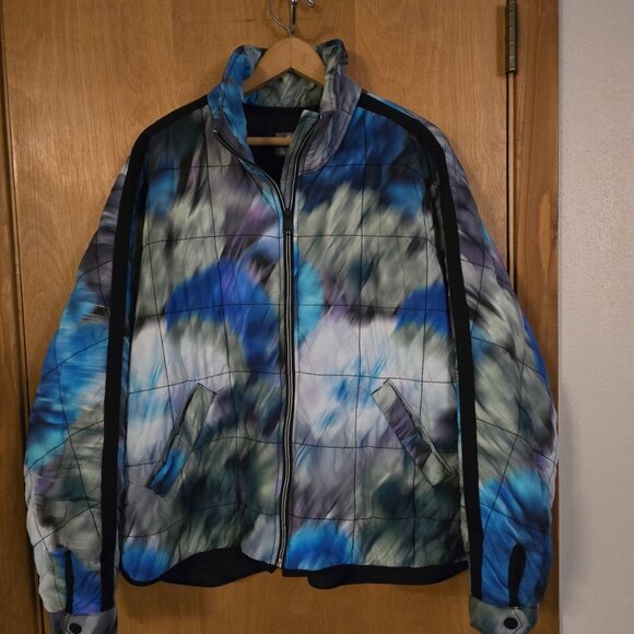 Free People Movement Pippa Printed Packable Jacket Blurry Flower Combo Large - Picture 3 of 8